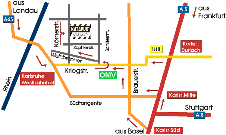 Anfahrtskizze